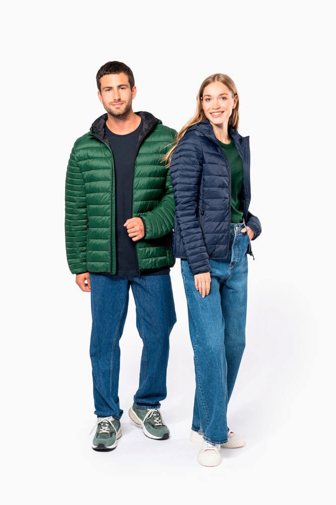K6110 - Men's lightweight hooded padded jacket