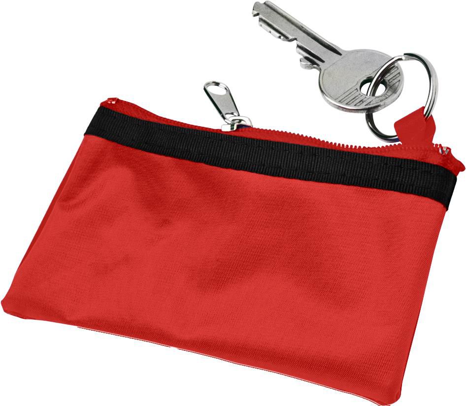 Sleutelportemonnee Sheridan - rood