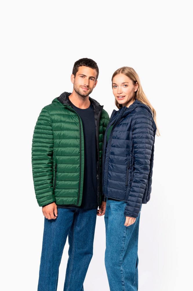 K6110 - Men's lightweight hooded padded jacket