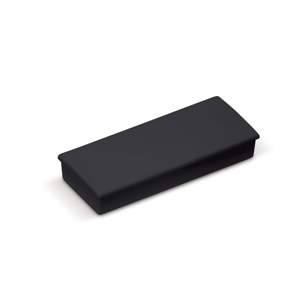 Magneet rechthoek - zwart