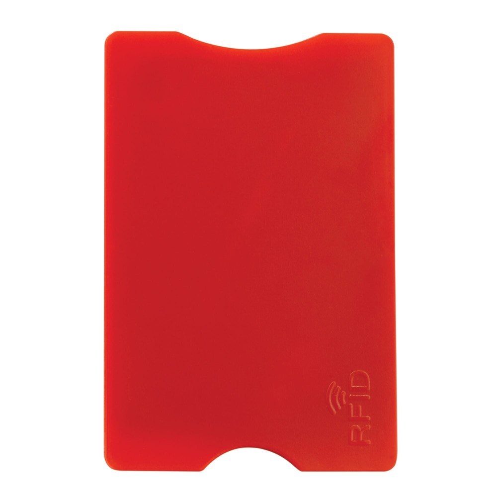 RFID kaarthouder hardcase - rood