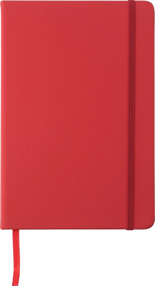 PU notitieboek Eva - rood