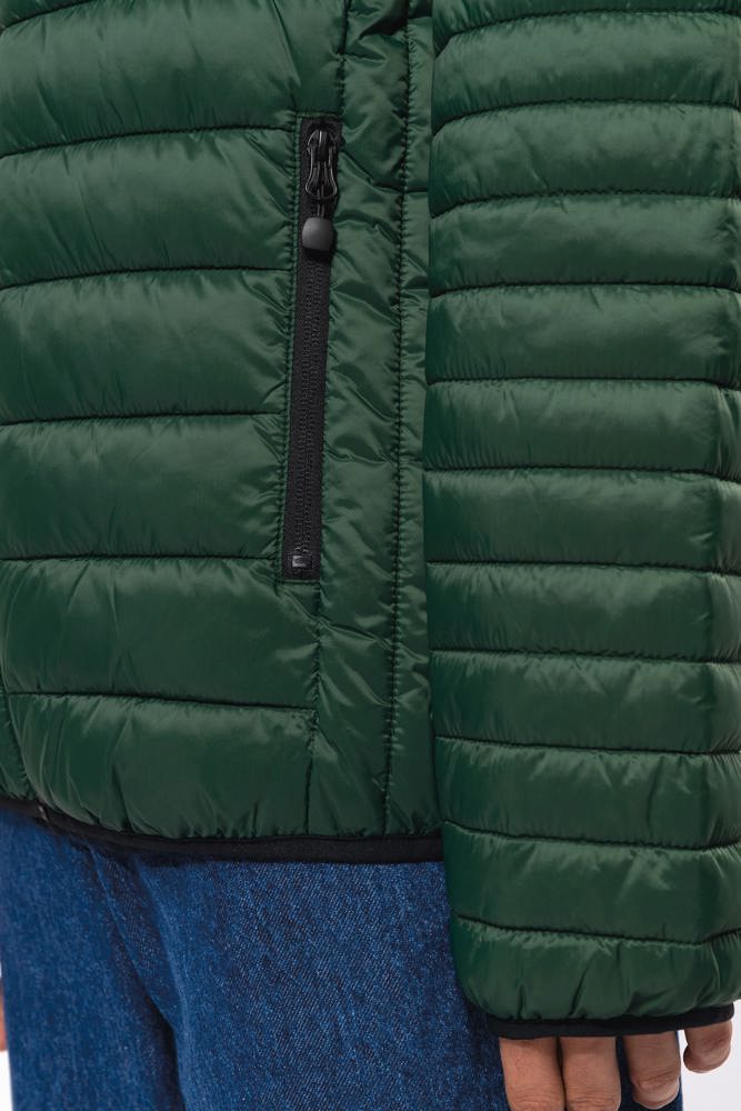 K6110 - Men's lightweight hooded padded jacket