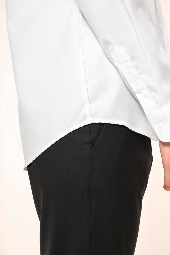 PK507 - Damesoverhemd van twill met lange mouwen