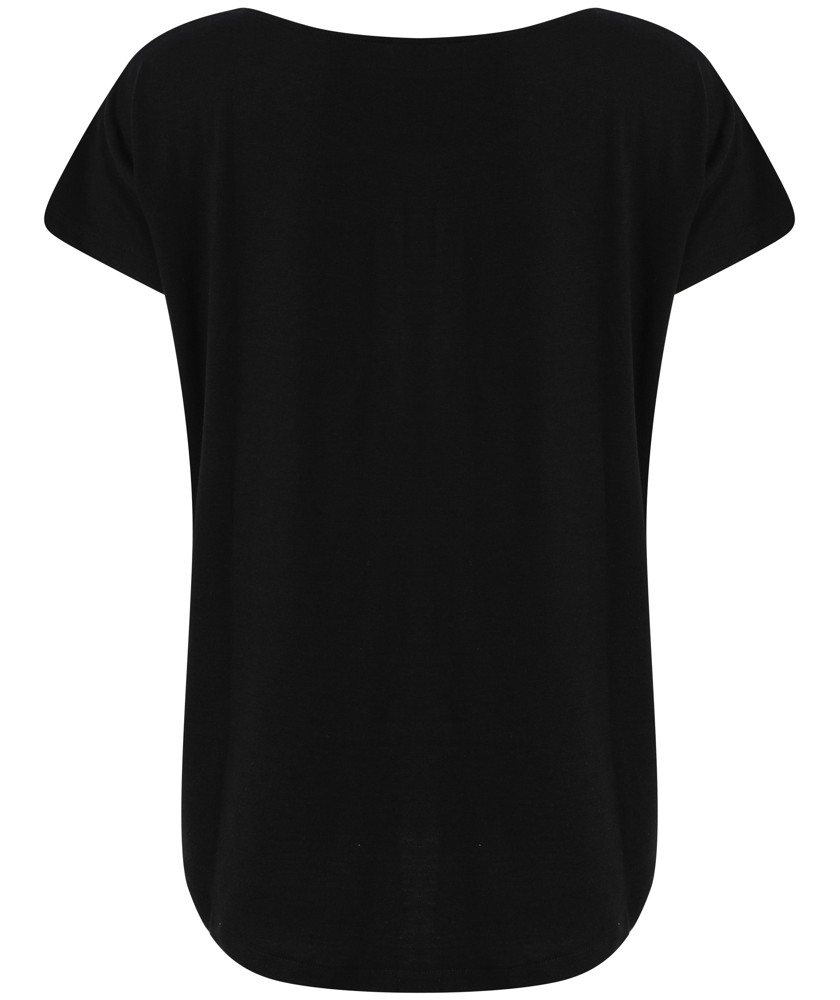 TL527 - Dames scoop neck-t-shirt.