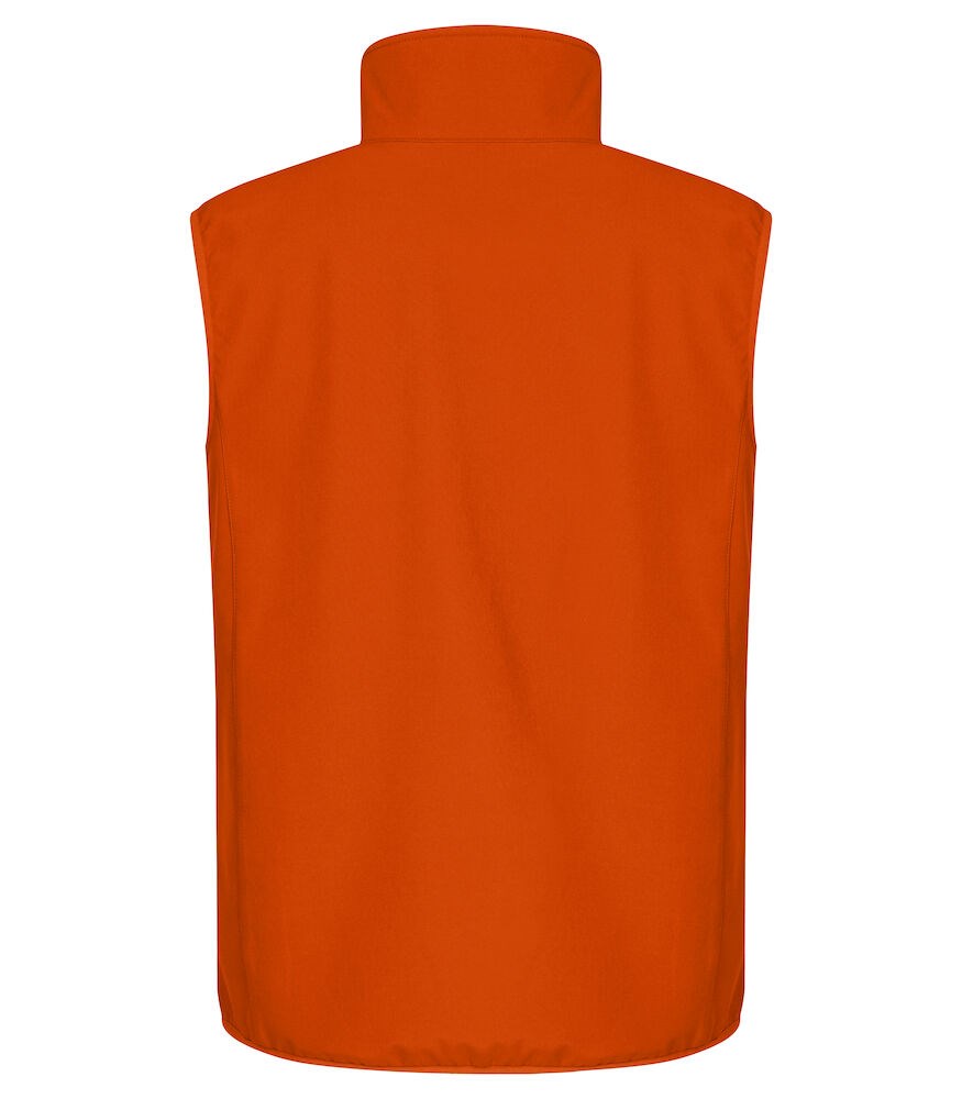 Clique - Classic Softshell Vest Diep Oranje XS
