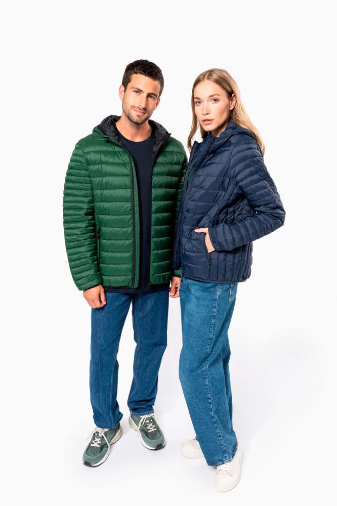 K6110 - Men's lightweight hooded padded jacket