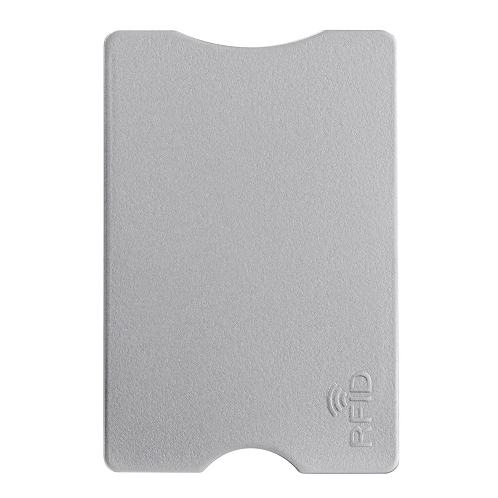 RFID kaarthouder hardcase - zilver