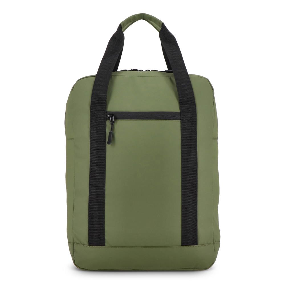 PU gecoate 600D gerecycled PET rugzak 27.5 x 12 x 37.5 cm 12 L