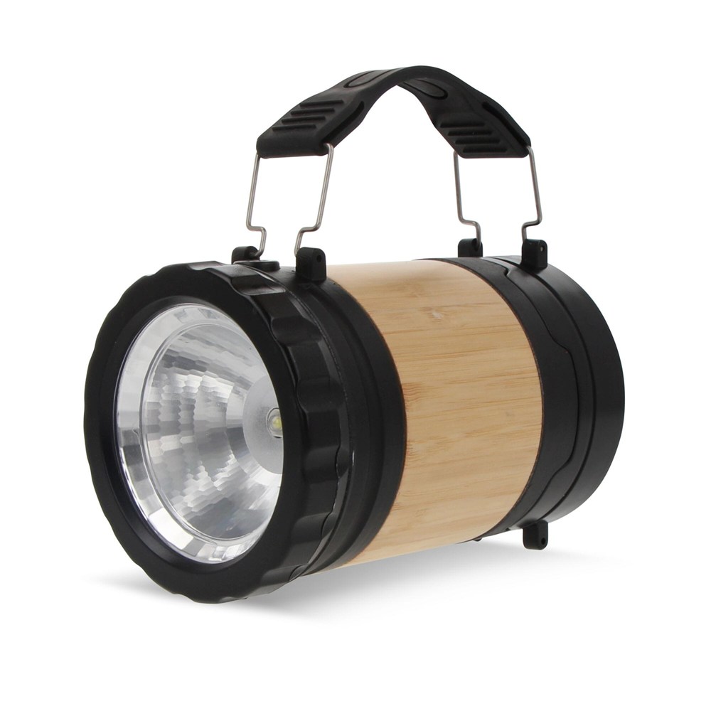 ABS &amp; Bamboe Lamp &amp; Zaklamp