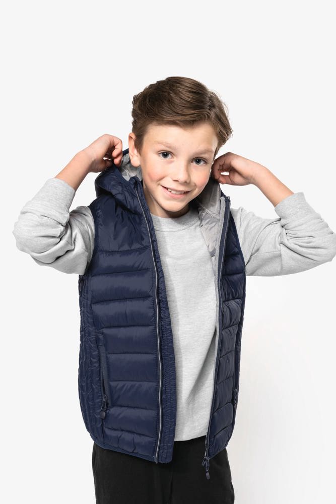 PA238 - Bodywarmer met capuchon kids