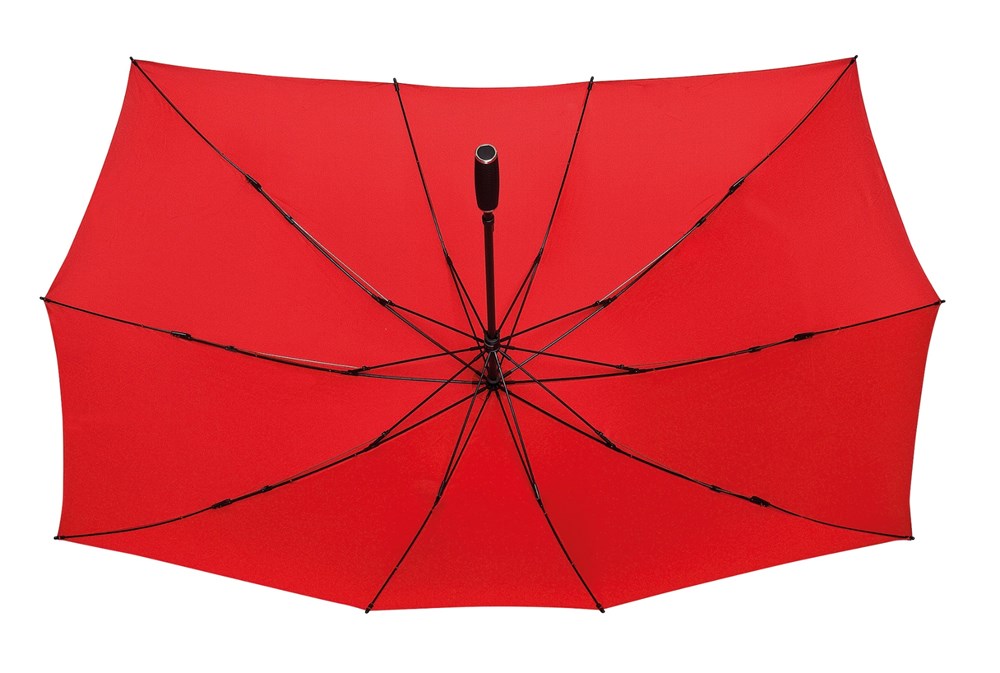 Falcone - Duo paraplu - Handopening - Windproof -  148 cm - Rood