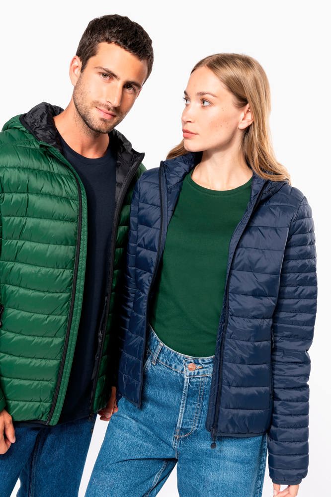 K6110 - Men's lightweight hooded padded jacket