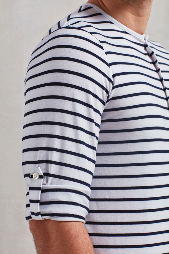 PR218 - Long John - Men's roll sleeve T-shirt