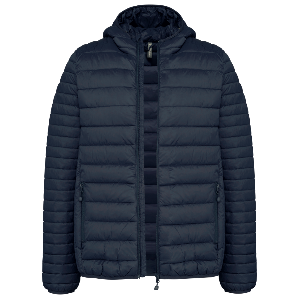 K6110 - Men's lightweight hooded padded jacket